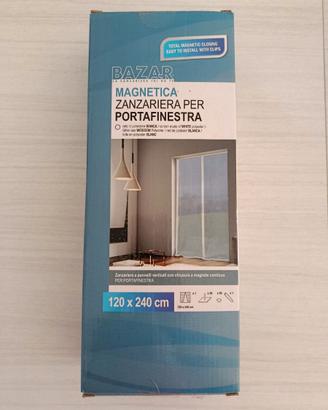 Zanzariera magnetica per portafinestra