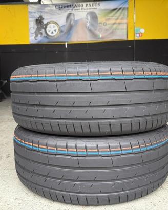 2 Gomme 235/55R18 100V Hankook Estive 80% residui