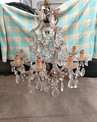 Lampadario cristallo