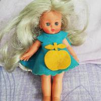 mini furga  bambola Eva nella mela