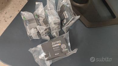 5 cartucce Brother 3219XL black nero - GRATUITE