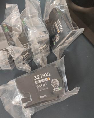 5 cartucce Brother 3219XL black nero - GRATUITE