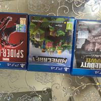 3 giochi per play 4