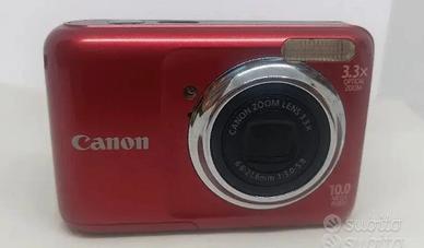 Canon Powershot A800 rossa 