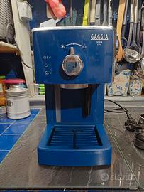 macchina del caffe' gaggia viva chic blu