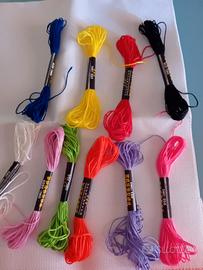 Tela da ricamo e cotone