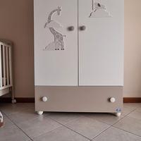 armadio cameretta bimbi neonati PALI model savana