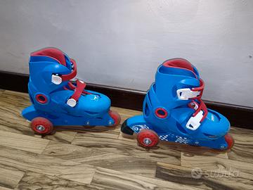 Roller, pattini per bambini regolabili 28-30
