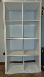 KALLAX  libreria
Saffale, lucido bianco, 77x147 cm