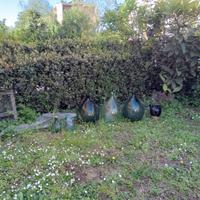 5 vasi/ex interno damigiana x arredare