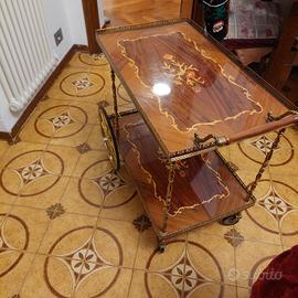 Carrello vintage portavivande da collezione 