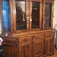 Bella credenza in rovere in arte povera