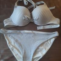 Bikini a righe H&M,  tg. 2