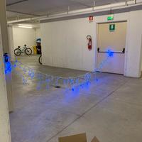 Mini cascate luci natalizie 9 collane da 1.70mt.