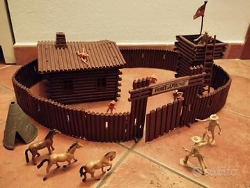 Fort Apache Fortino componibile Far west anni 60