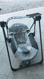 sdraietta altalena neonato automatica