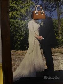 Abito da sposa taglia 48 in pizzo