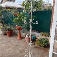 Appendiabiti + Portaombrelli Ferro Battuto Shabby