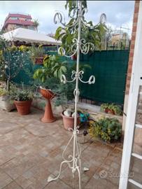 Appendiabiti + Portaombrelli Ferro Battuto Shabby