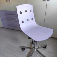 Sedia regolabile da scrivania in legno 