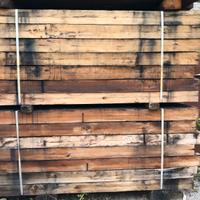 travetti ricavati da traversine ferroviarie