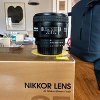Obiettivo Nikkor 85 mm f 1.8