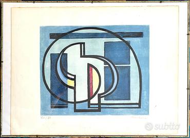 MARIO RADICE litografia