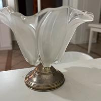 Centrotavola in vetro satinato Ferza