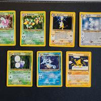 Carte Pokemon Neo Genesis ENG