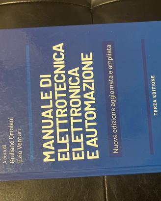 Manuale di eletrotecnica elettronica e automazione