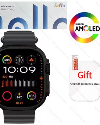 Hello watch 5+ : clone Apple Watch ultra