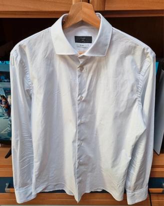 Camicia bianca uomo Coveri Taylor, taglia L, slim 