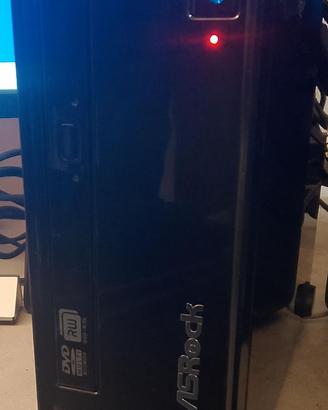 Micropc Asrock 18x18x7cm/Intel ION/wifi/win10