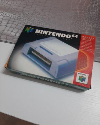 Memory card nintendo 64 nuova