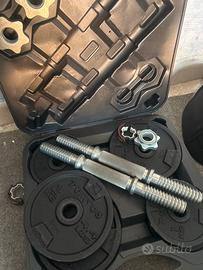 Pesi di varie misure  da palestra con bilancere