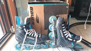 Bauer pattini roller skate  taglia 8 numero 42