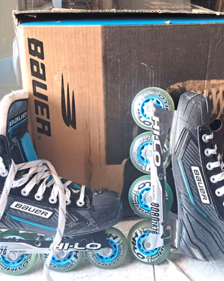 Bauer pattini roller skate  taglia 8 numero 42