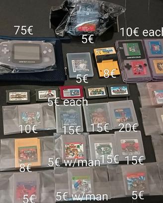 Nintendo GBA + GBA/GB (Giapponese)