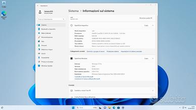 Pc desktop i5 8g RAM 256 SSD windows 11 pro