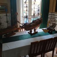 Modelli di navi in legno – decorazione nautica