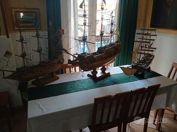 Modelli di navi in legno – decorazione nautica