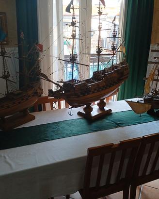 Modelli di navi in legno – decorazione nautica