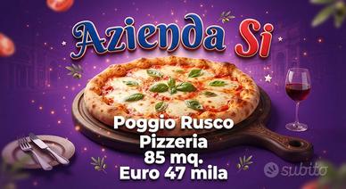 PIZZERIA RISTO Poggio Rusco - no bar  -