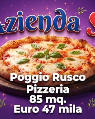 PIZZERIA RISTO Poggio Rusco - no bar  -