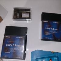 9 cassette mini dv - hdv - dvc pro JVC Canon TDK