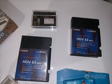 9 cassette mini dv - hdv - dvc pro JVC Canon TDK