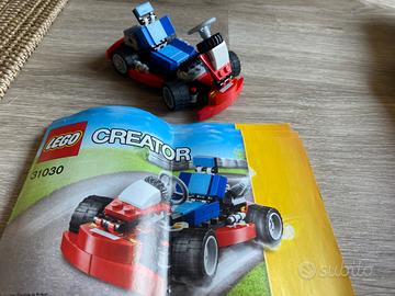 Lego creator 31030 go kart rosso con scatola