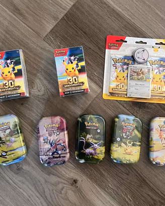 Carte pokemon 30th