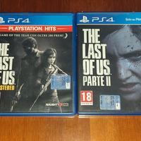 The last of us parte 1 e 2 in perfette condizioni.