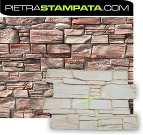 STAMPO per muro stampato intonaco cemento stampato